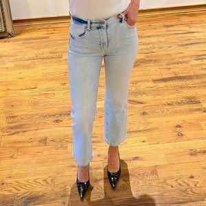 DL 1961 Patti Straight High Rise Ankle Jean